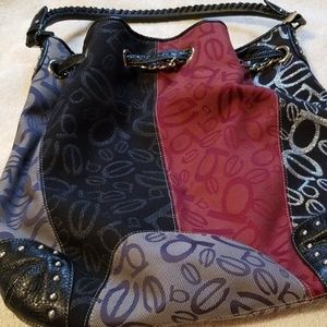 NWOT Never used Bebe Leather Shoulder Bag!